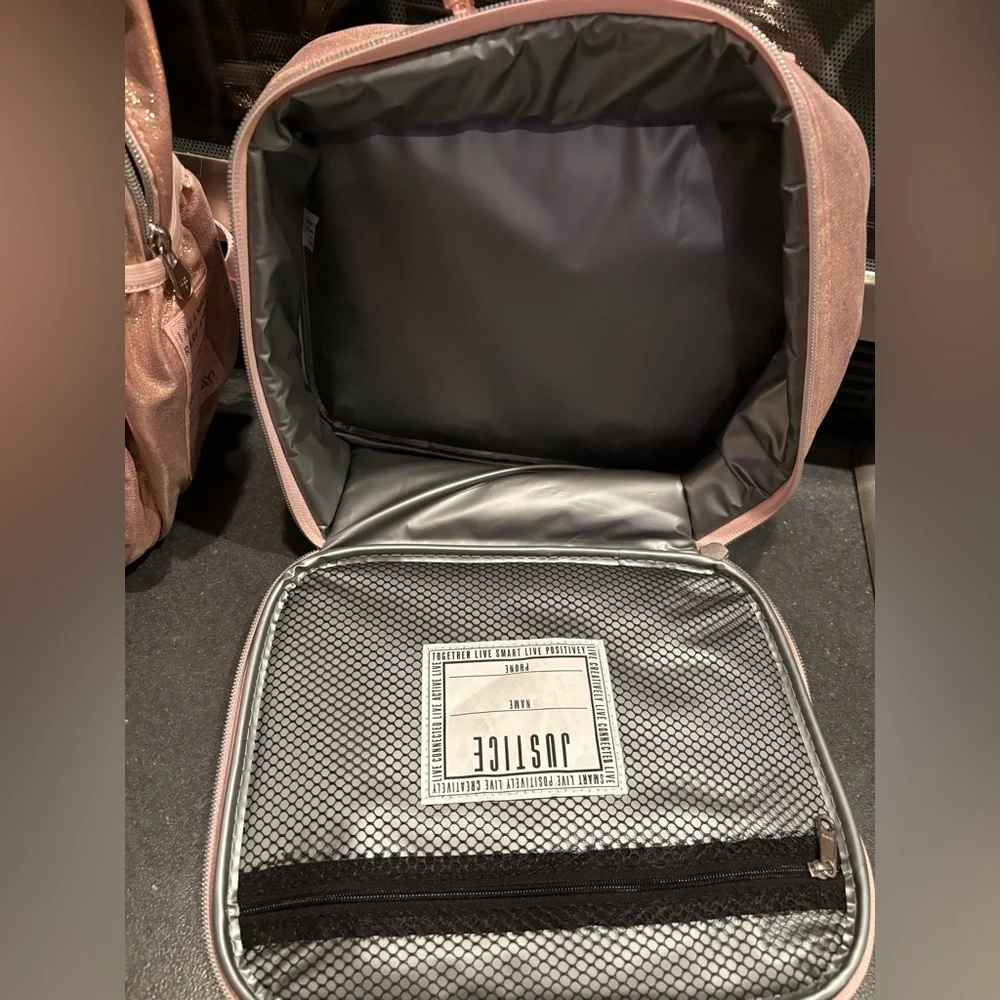 Justice Backpack & Lunchbox